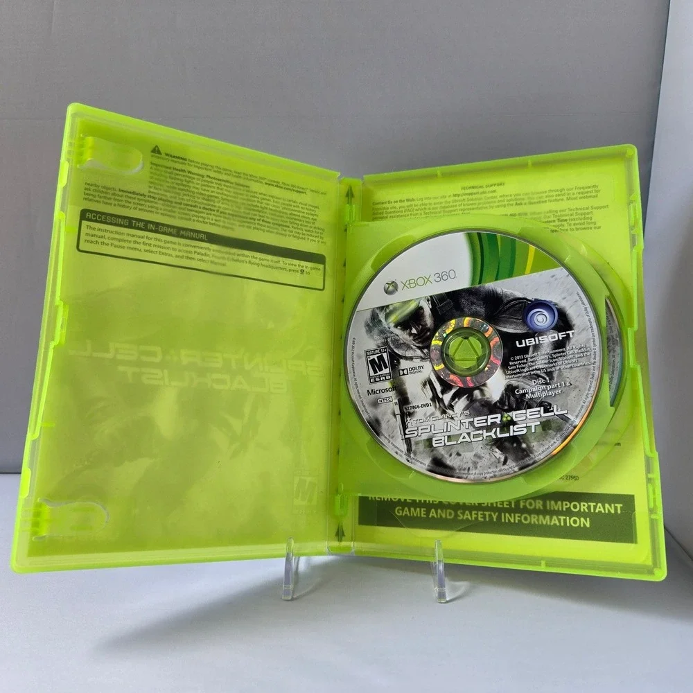 Tom Clancy's Splinter Cell Blacklist - Xbox 360 - CIB - 2 Discs GameStop Edition